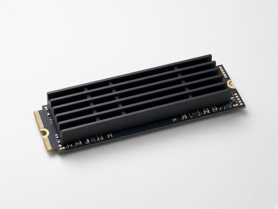 SSD M.2 avec dissipateur noir