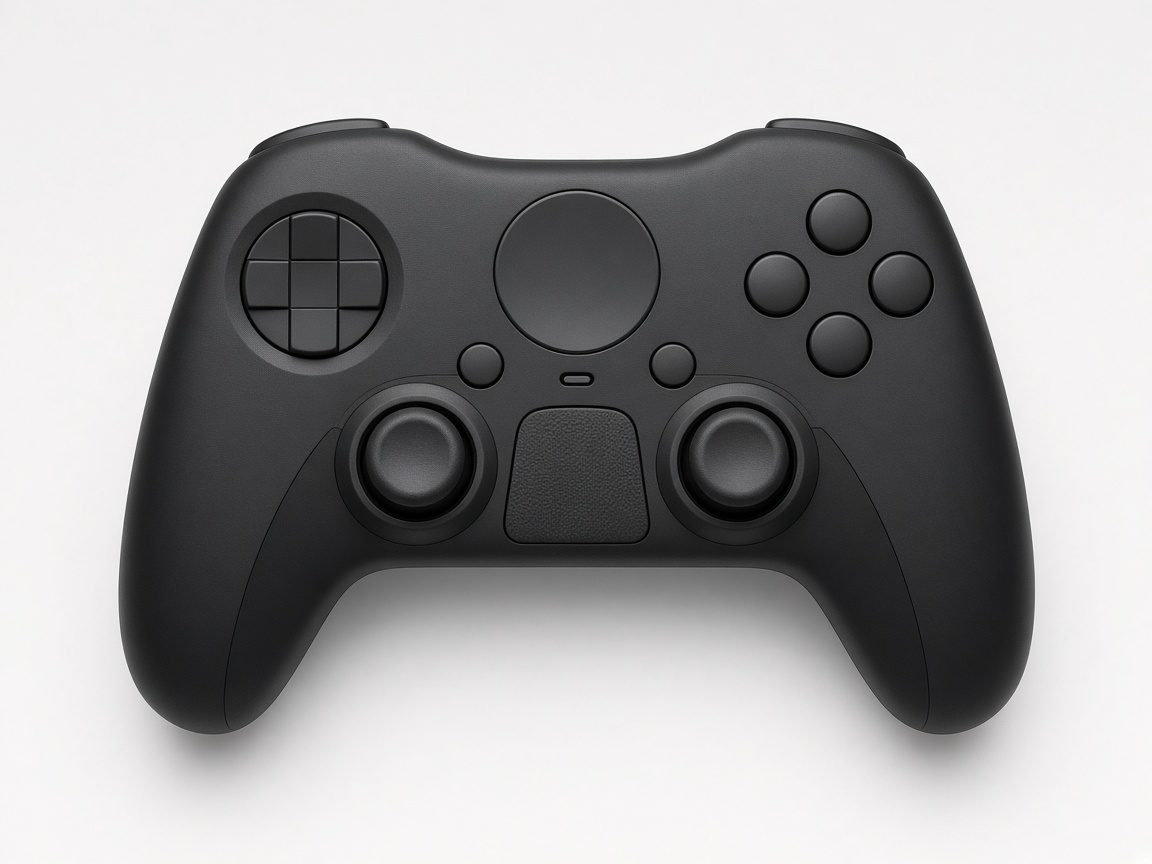 Manette sans fil noire